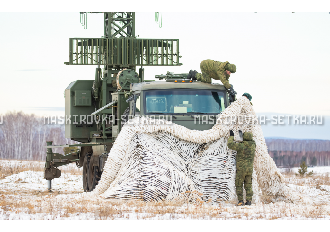 Маскировочный комплект МКТ-2С Снег 12х18 м – купить по цене 67500 руб. в интернет-магазине в городе Липецк картинка 1