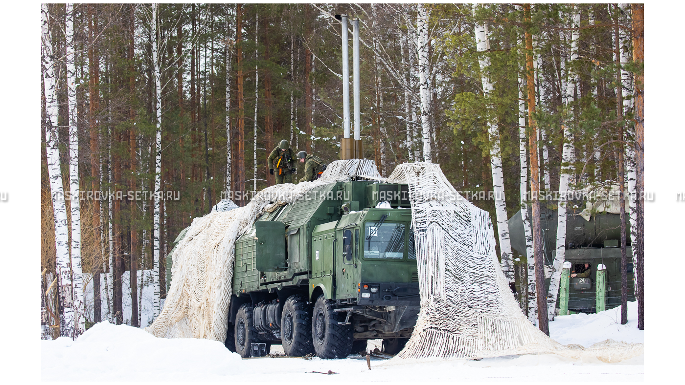 Маскировочный комплект МКТ-2С Снег 12х18 м – купить по цене 67500 руб. в интернет-магазине в городе Липецк картинка 28