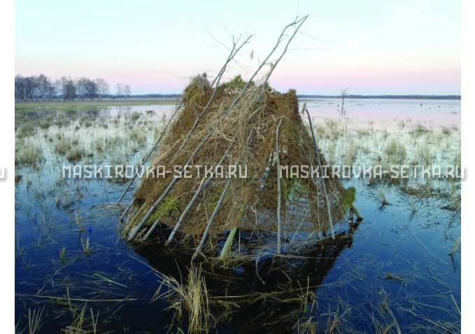 Маскировочная сетка МКТ-3П Солома 2х3 м – купить по цене 3750 руб. в интернет-магазине в городе Липецк картинка 3