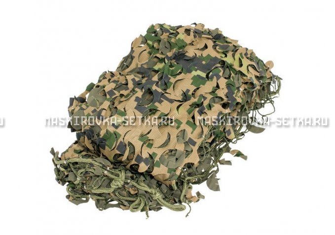 Массеть Camosystems Пейзаж-Профи Лес 3D 1,8х6 м  – купить по цене 7700 руб. в интернет-магазине в городе Липецк картинка 1