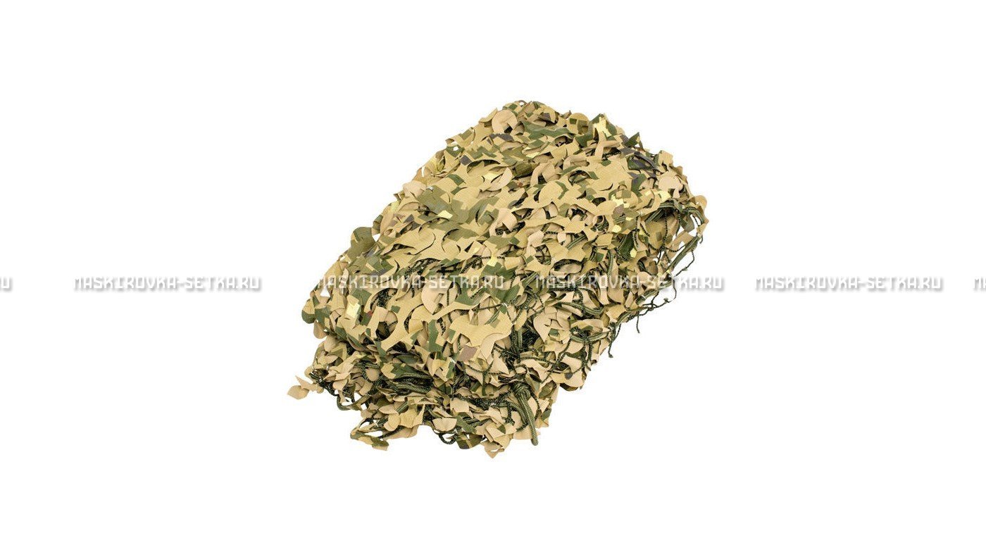 Массеть Camosystems Пейзаж-Профи Милитари 3D 1,8х3 м  – купить по цене 3850 руб. в интернет-магазине в городе Липецк картинка 6