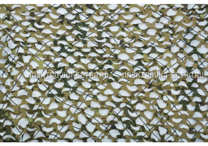 Массеть Camosystems Пейзаж-Профи Милитари 3D 1,8х3 м  – купить по цене 3850 руб. в интернет-магазине в городе Липецк картинка 2
