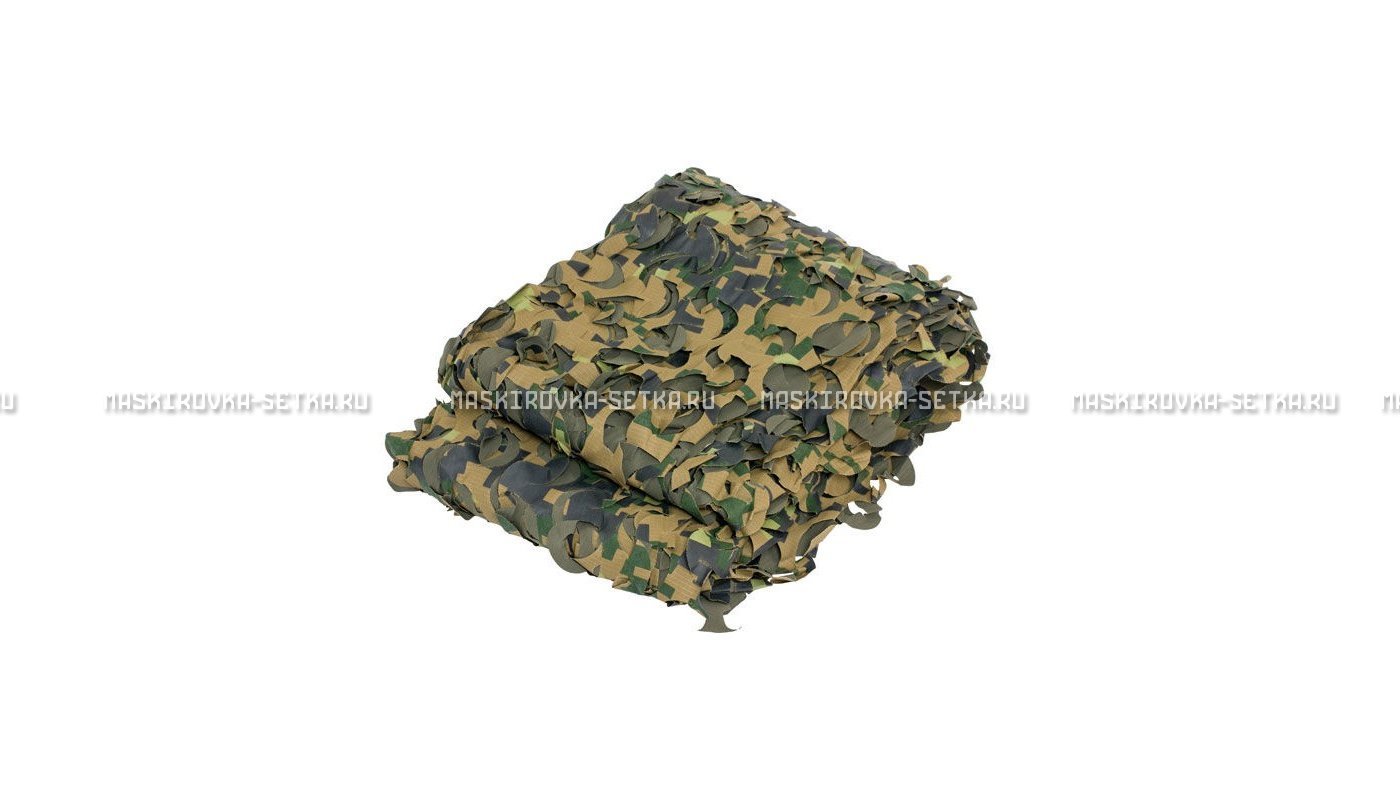 Сетка Camosystems Пейзаж Лес 3D 2,2х6 м  – купить по цене 6200 руб. в интернет-магазине в городе Липецк картинка 6