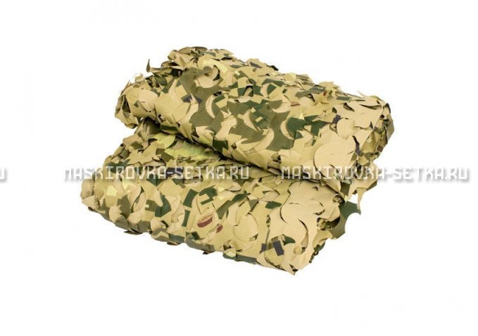 Сетка Camosystems Пейзаж Милитари 3D 2,4х78 м  – купить по цене 77500 руб. в интернет-магазине в городе Липецк картинка 1