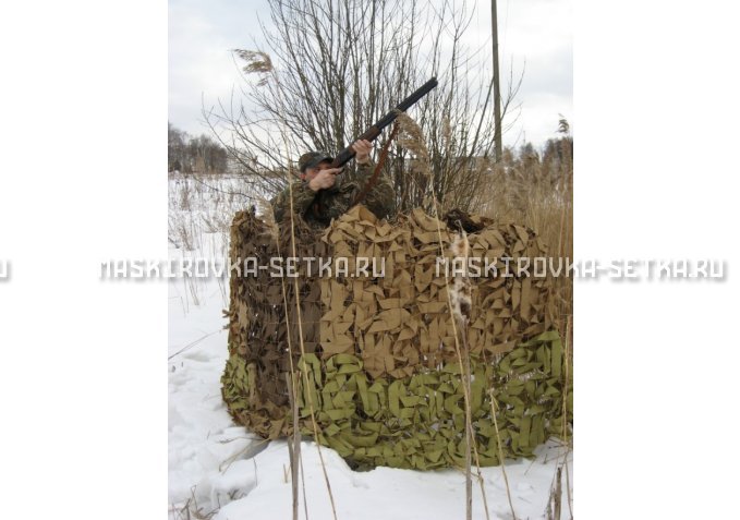 Маскировочная сеть МКТ-2П Поле 3х6 м – купить по цене 4400 руб. в интернет-магазине в городе Липецк картинка 8