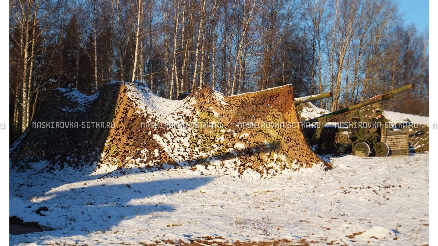 Маскировочная сеть МКТ-2П Поле 3х6 м – купить по цене 4400 руб. в интернет-магазине в городе Липецк картинка 44