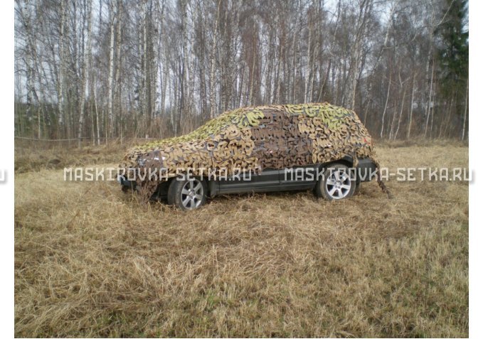 Маскировочная сеть МКТ-2П Поле 3х6 м – купить по цене 4400 руб. в интернет-магазине в городе Липецк картинка 3
