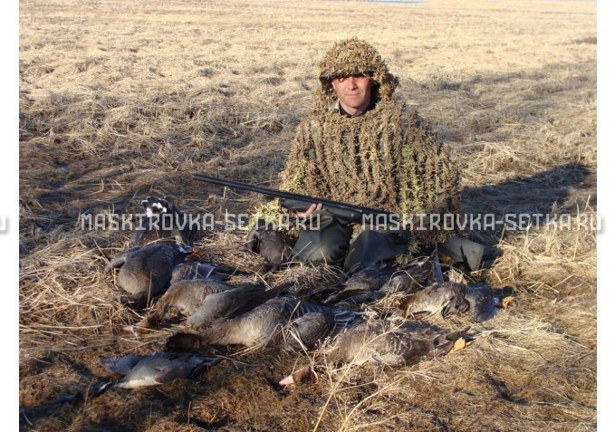 Маскировочная накидка Солома – купить по цене 2400 руб. в интернет-магазине в городе Липецк картинка 1